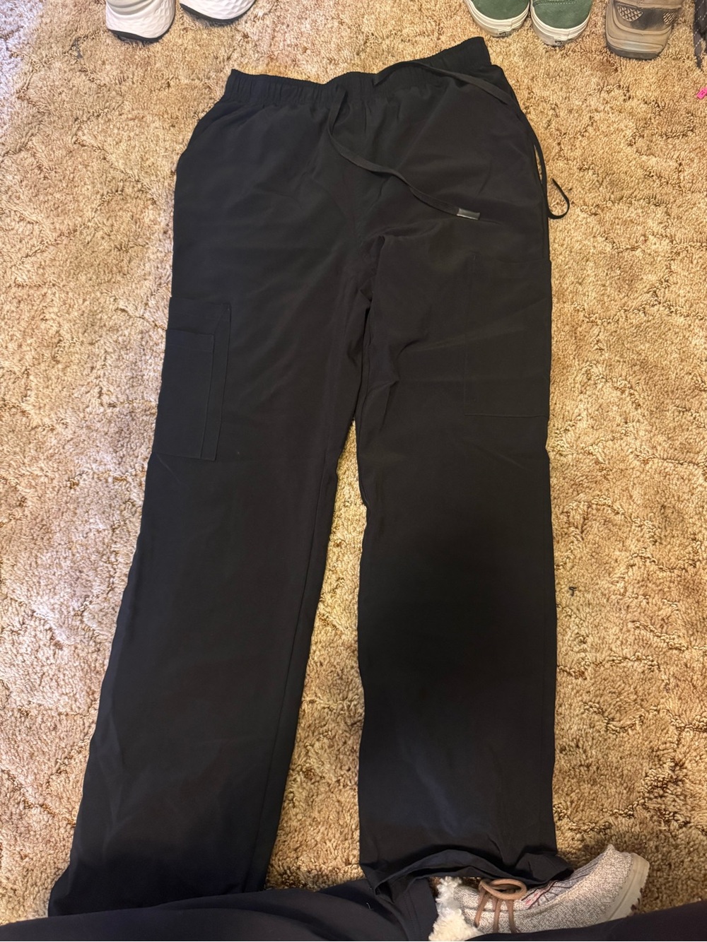 Women's Black scrub set